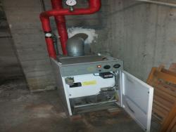 Vecchia caldaia a basamento da 35Kw